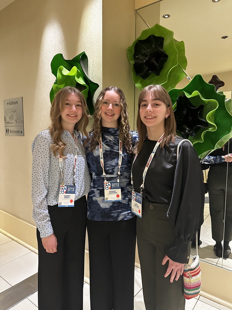 Three Tippecanoe High School students get ready for AJAS in Arizona.