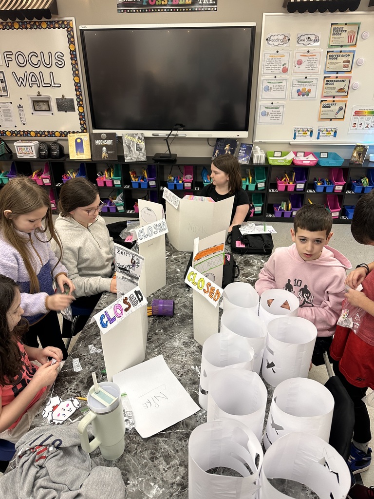 The economics unit in Heather Bledsoe's class where students created products using only paper.