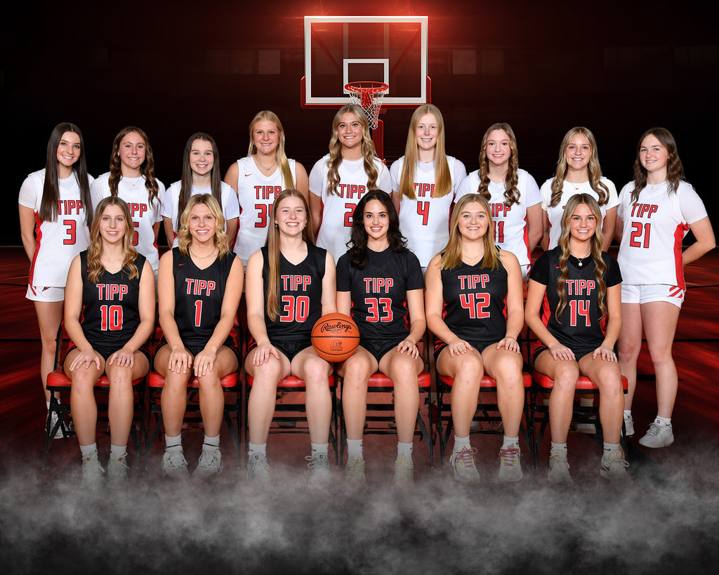 THS girls basketball team.