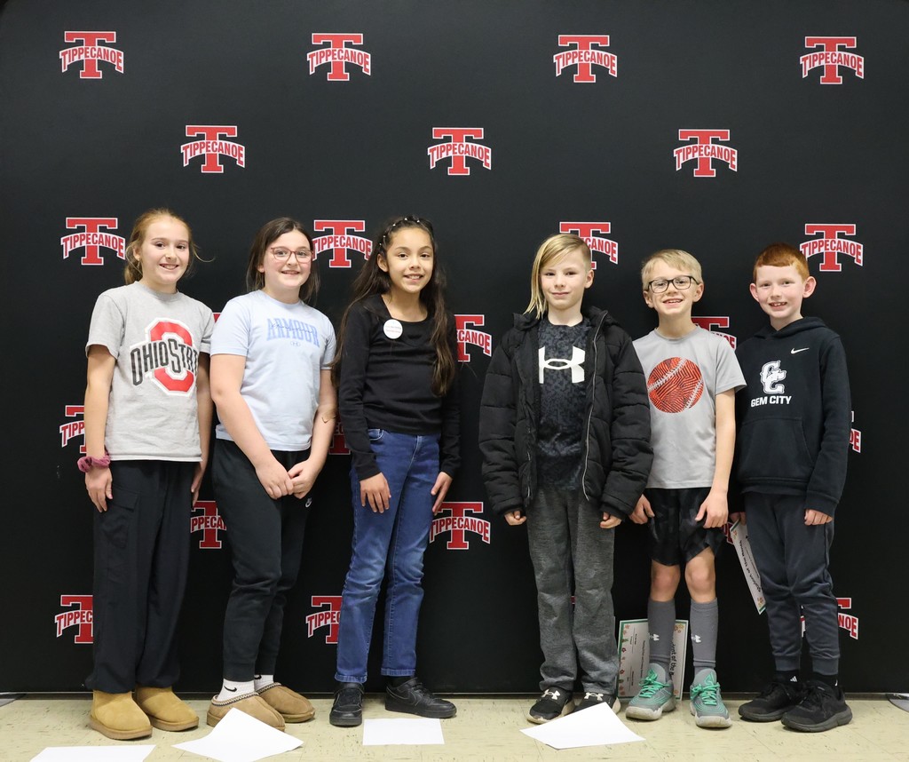 L.T. Ball Growth Students of the Month.