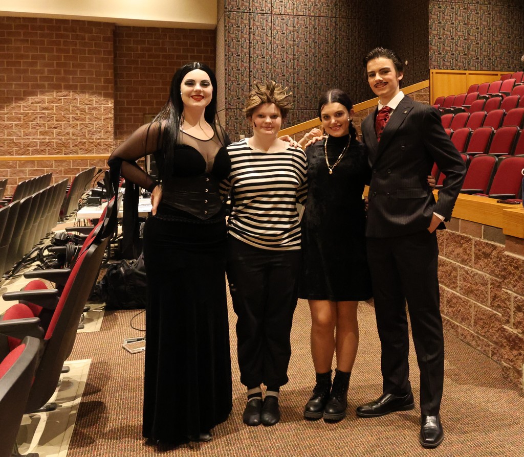 The leads for the Addams Family.