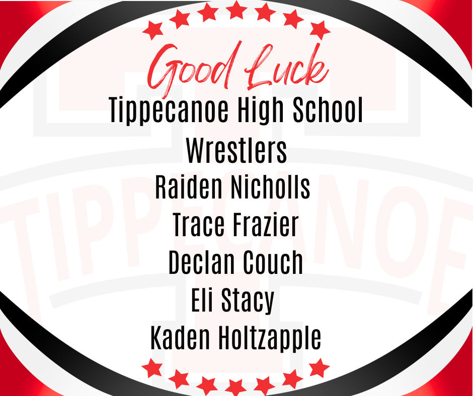 Good luck to our varsity wrestlers.