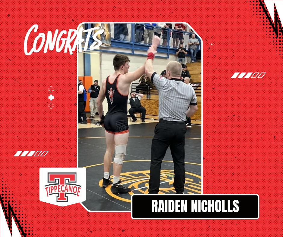 Congratulations graphic for Raiden Nicholls