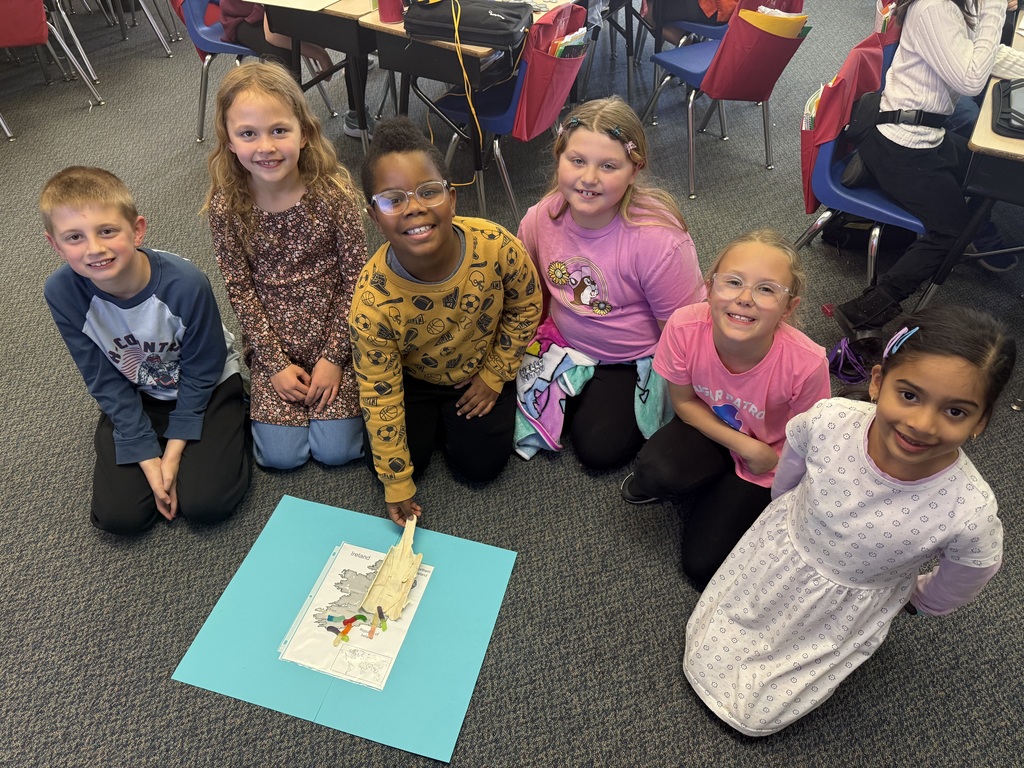 Student with problem-solving and STEM challenge in class at Broadway.