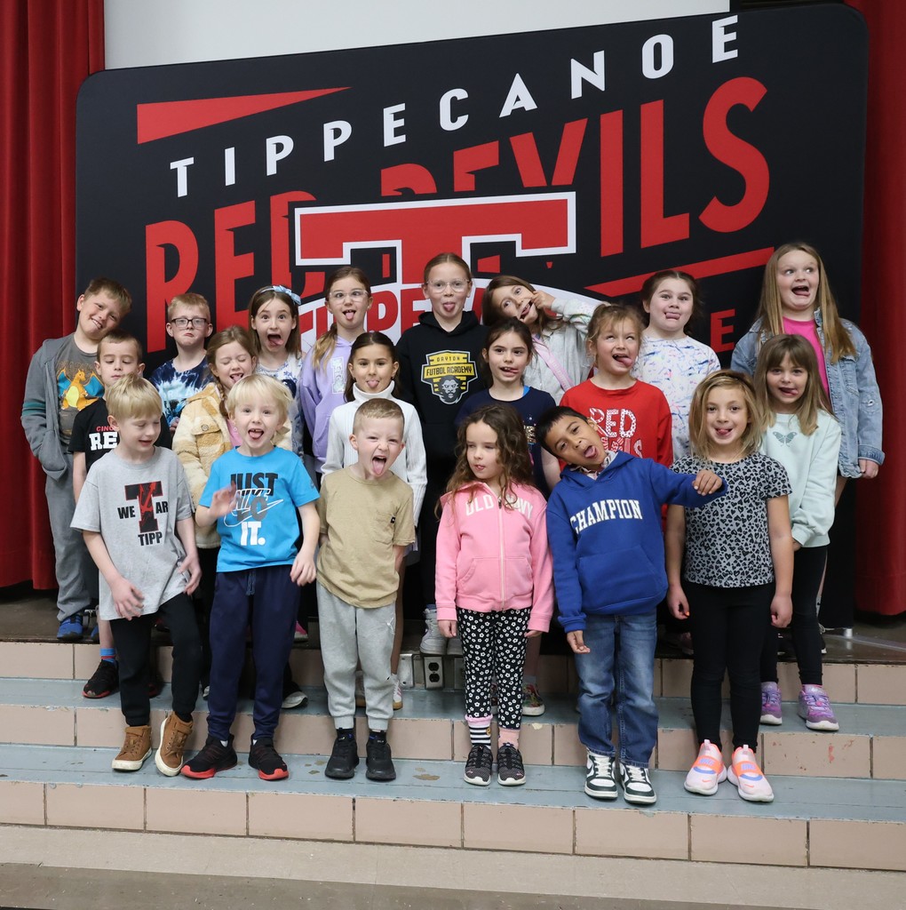 The silly side of our students.