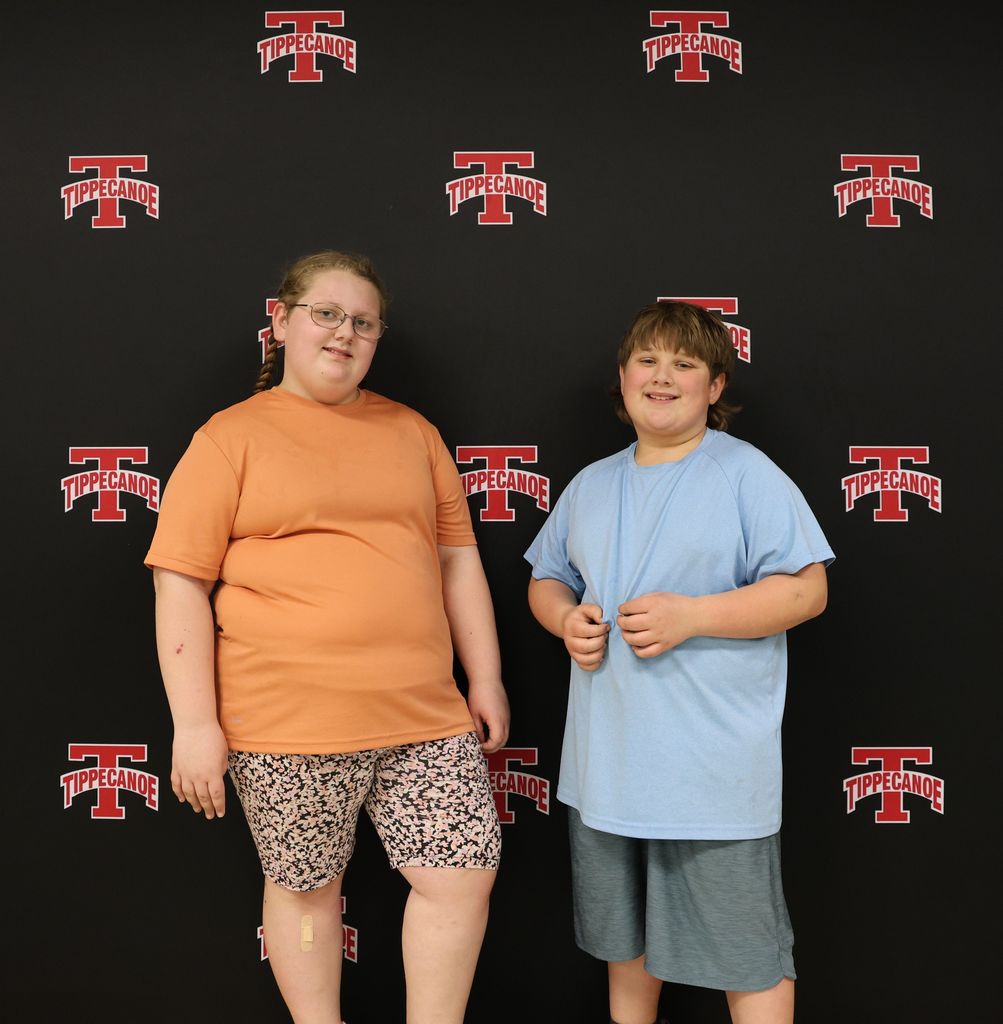 L.T. Ball Growth Students of the Month.