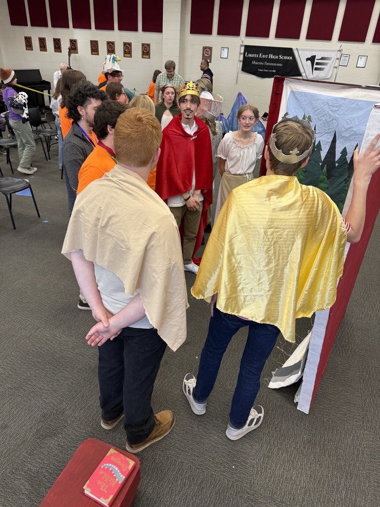 Tippecanoe High School DI team at the state competition.