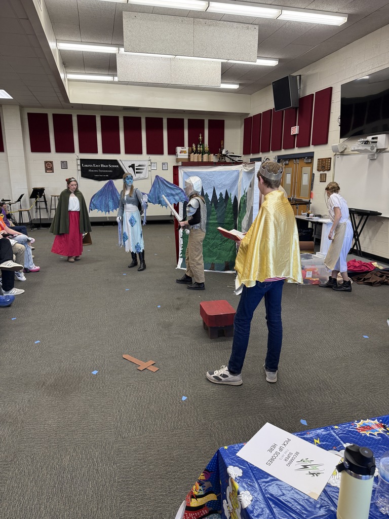 Tippecanoe High School DI team at the state competition.