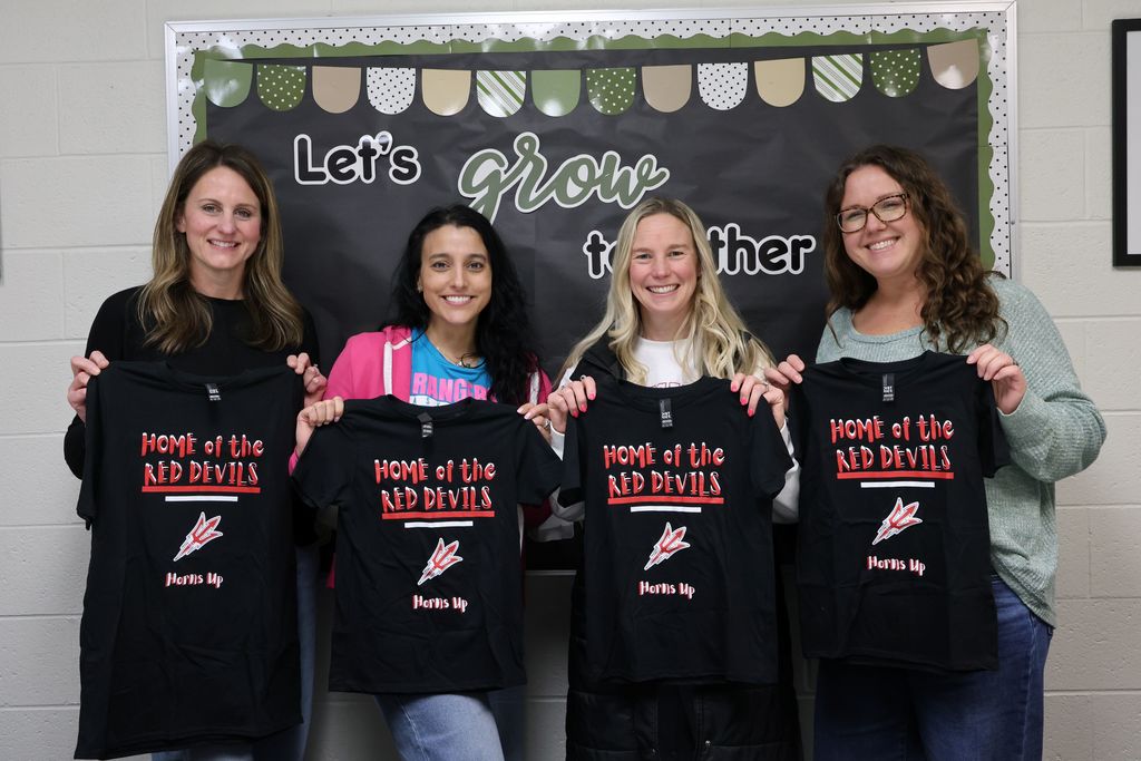 LTPA with the t-shirts each student received.  