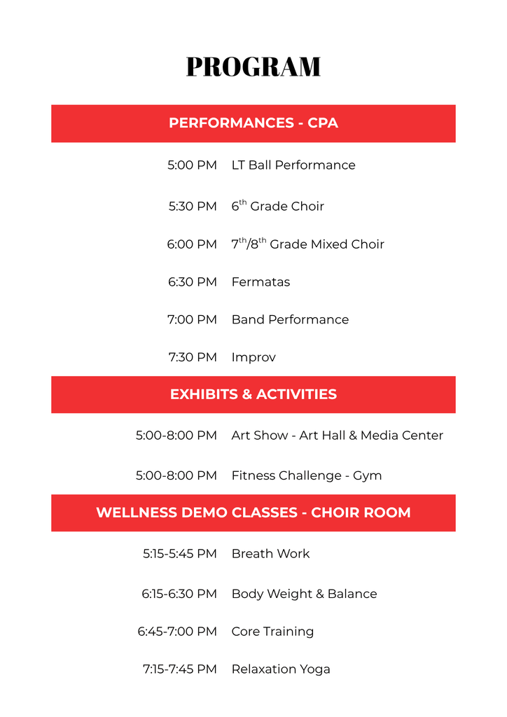 Elevate the Arts Program