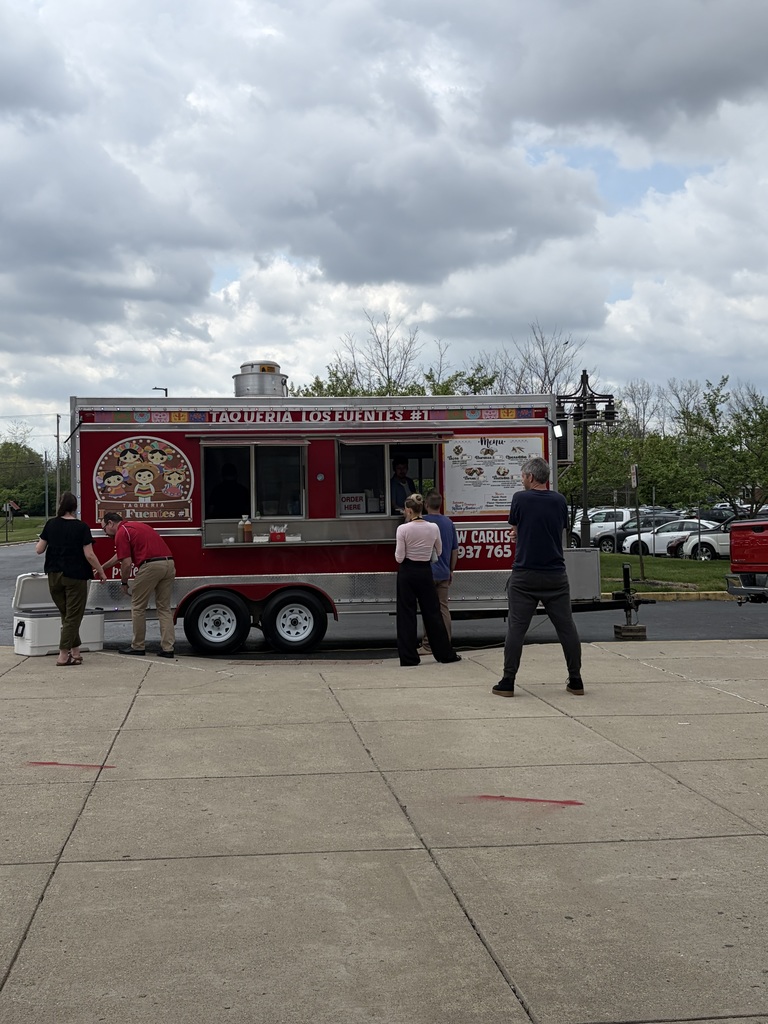 THS staff at the food truck.