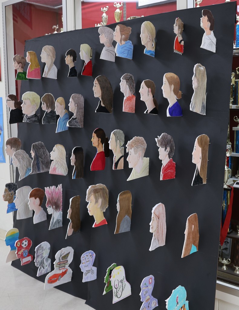 Students projects on display at Elevate the Arts.