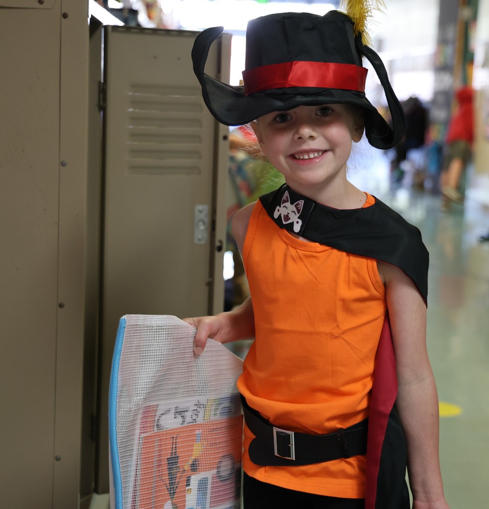 Broadway Elementary kindergarten students dressed as their favorite fairytale character.  