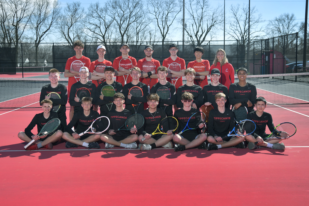 THS boys tennis team.