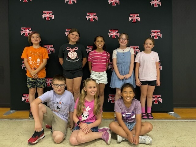 L.T. Ball Growth Students of the Month.