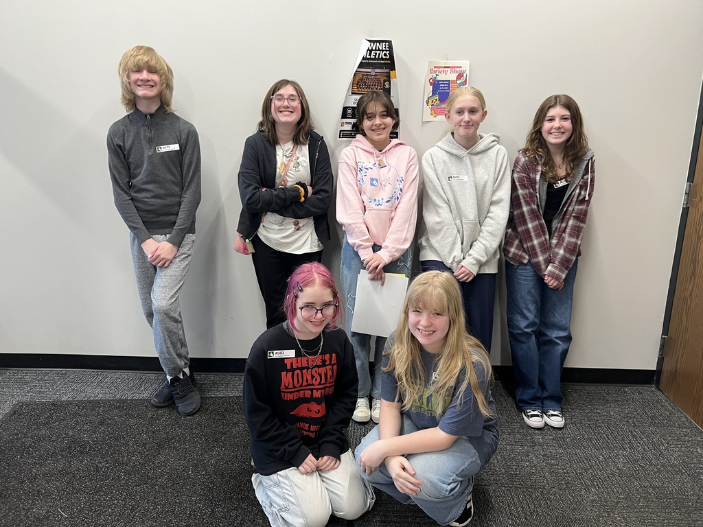 Tippecanoe Middle School Power of the Pen team.  