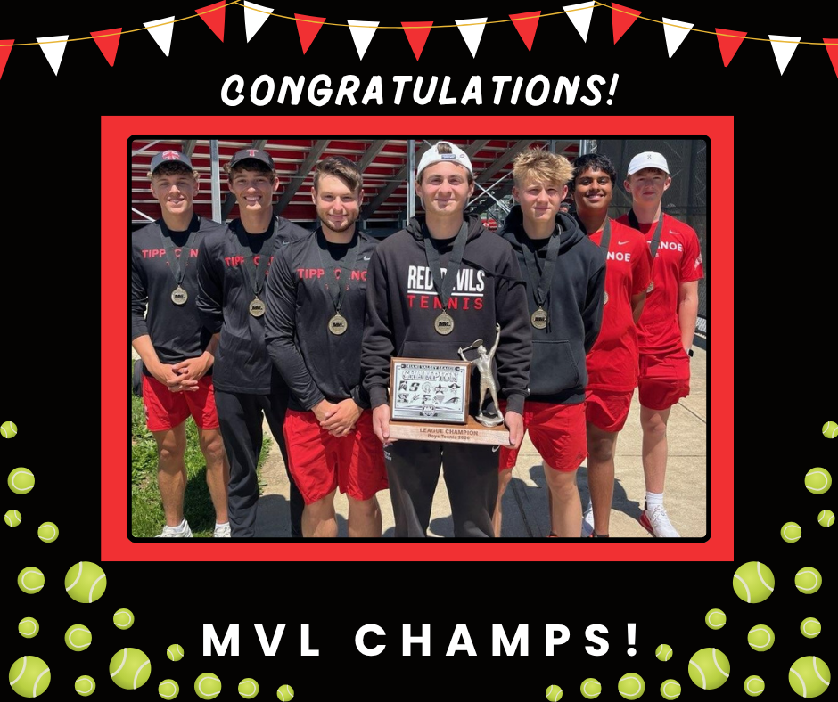 MVL Champs. THS boys tennis team.