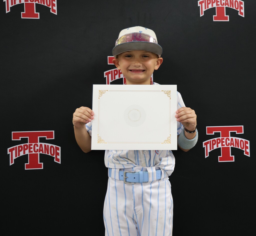 BOE honoree with his certificate.