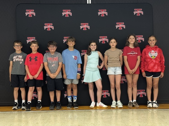 LT Ball Growth Students of the Month for May.