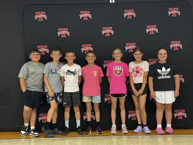 LT Ball Growth Students of the Month for May.