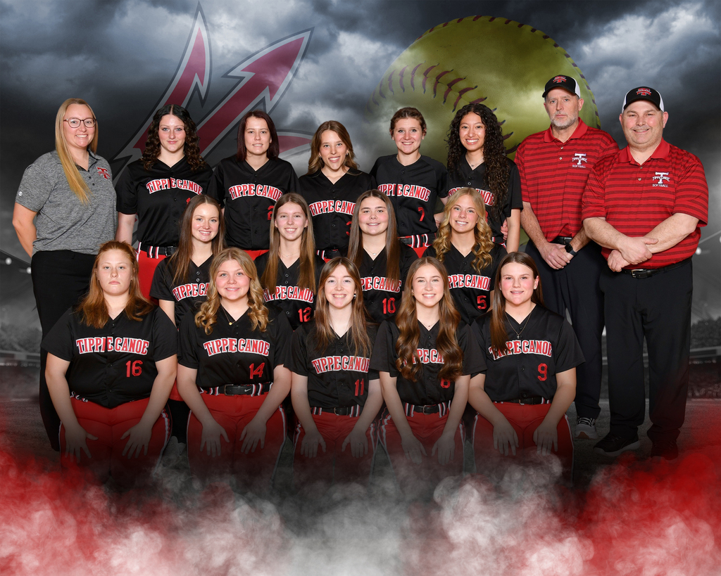 THS varsity softball team.