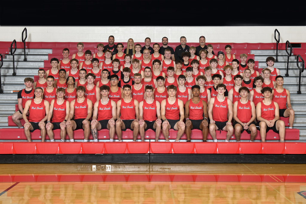THS boys track and field team.