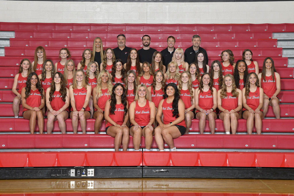 THS girls track and field team.