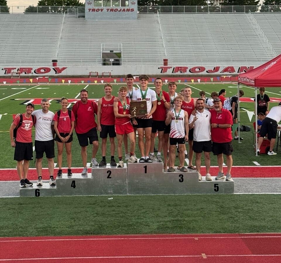 THS track and field medal winners.