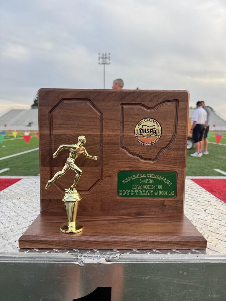 The trophy for the regional champs.