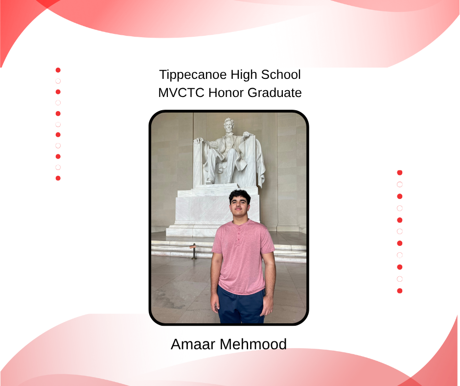 Congratulations THS MVCTC honor graduate.
