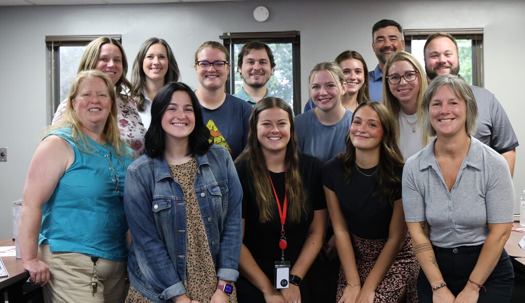 New teachers to Tipp City Schools pose for a group photo.