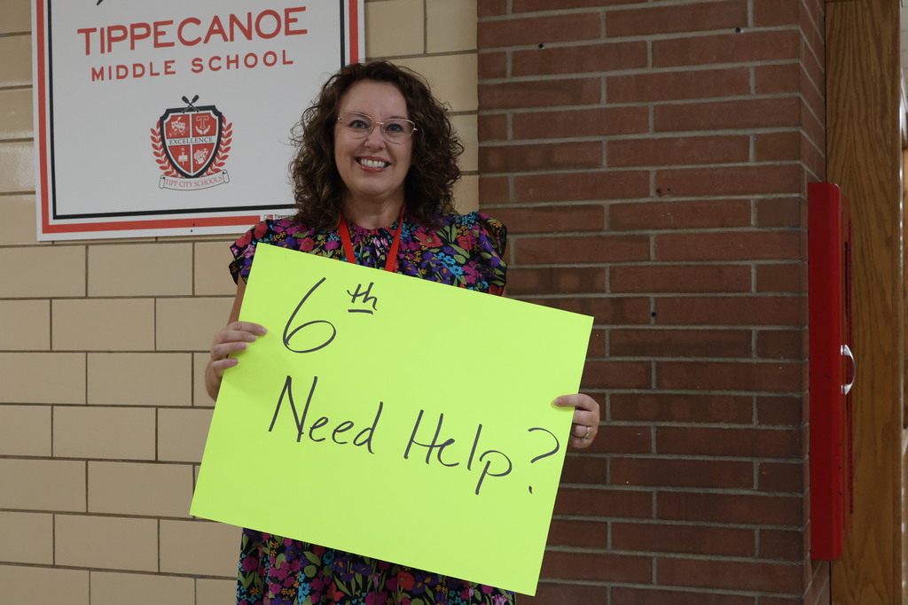 A TMS teacher offers to help students.  