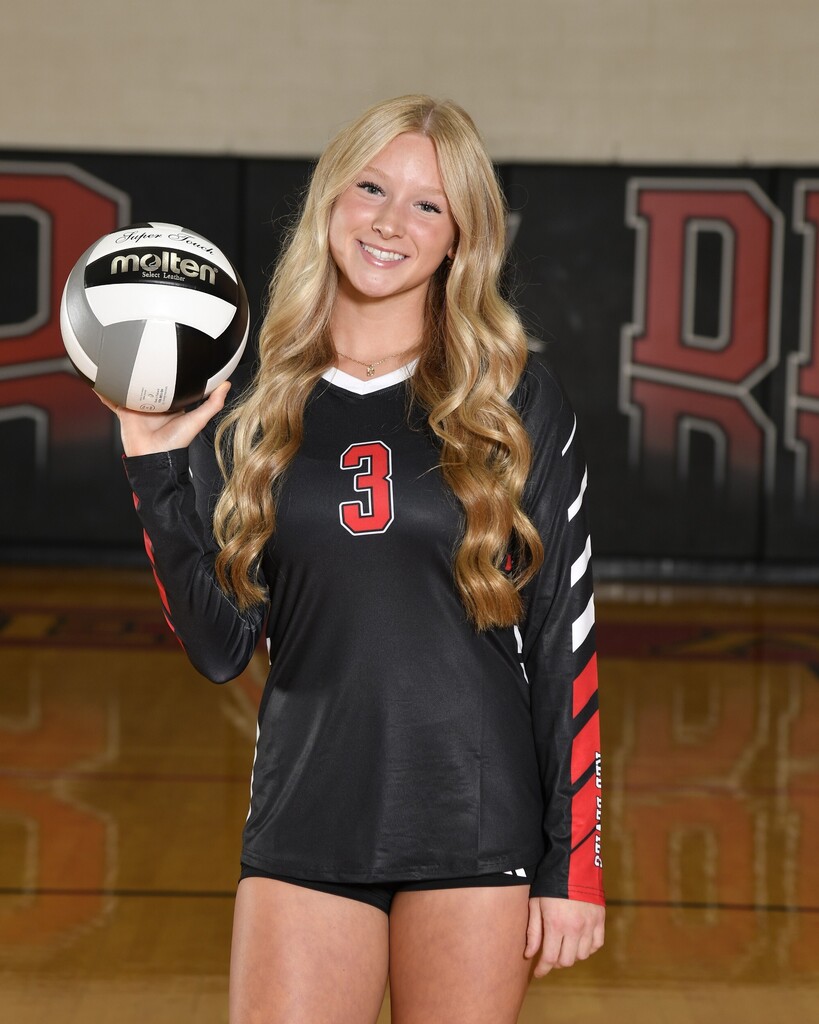 THS volleyball player Faith Siefring is the most recent Athlete of the Week.  