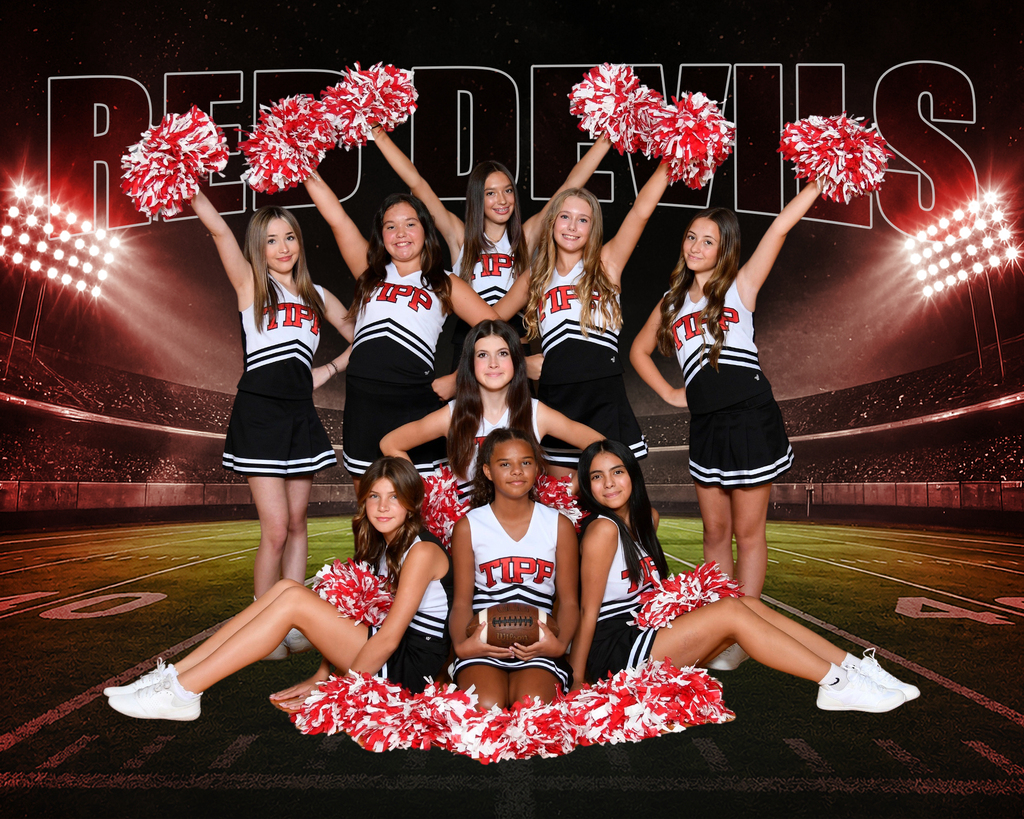 TMS Cheerleaders.