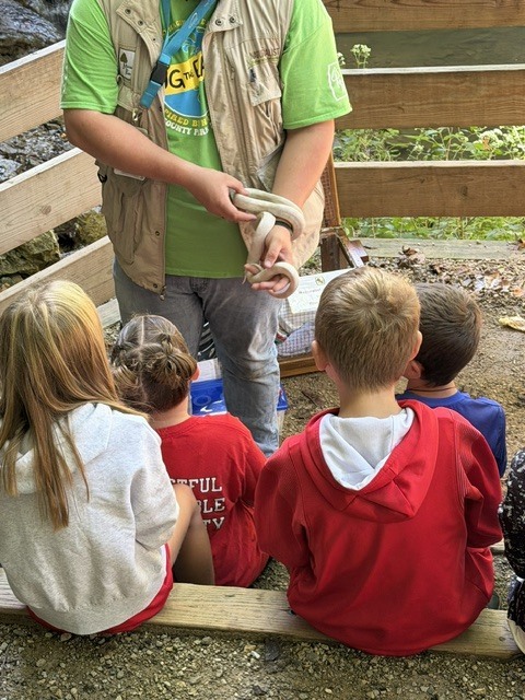 Second graders at Charleston Falls.  