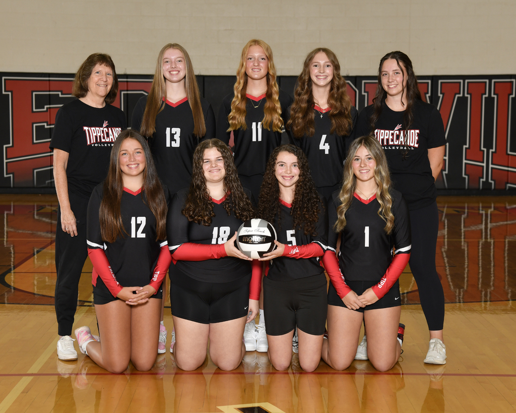 THS volleyball team.