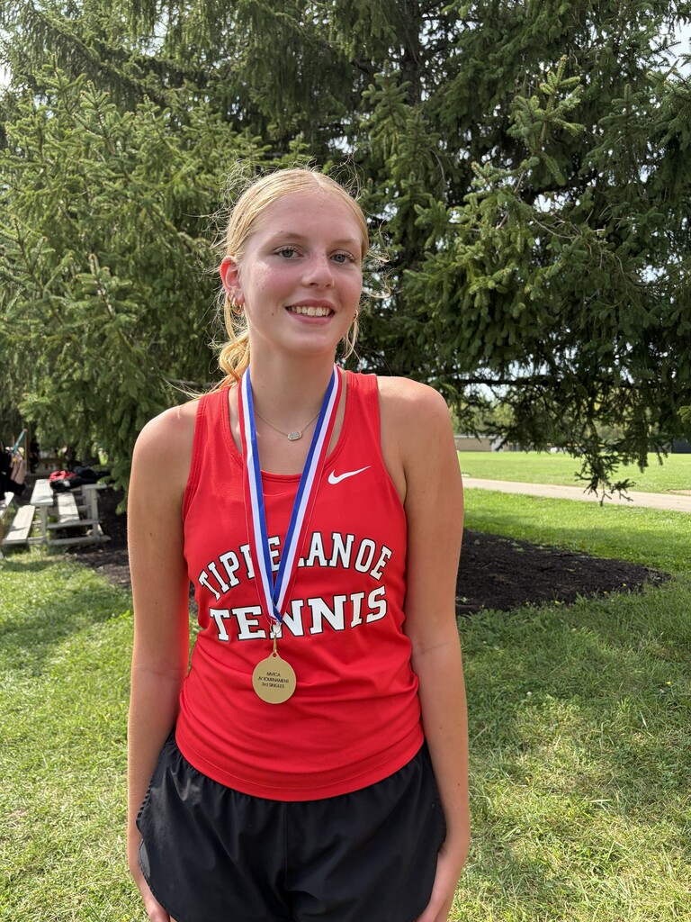 Tippecanoe High School Athlete of the Week Eve Clune.