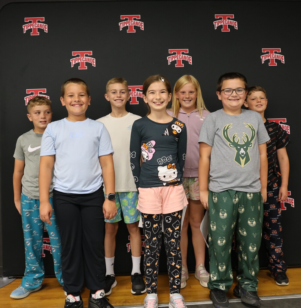 L.T. Ball Intermediate Growth Students of the Month.