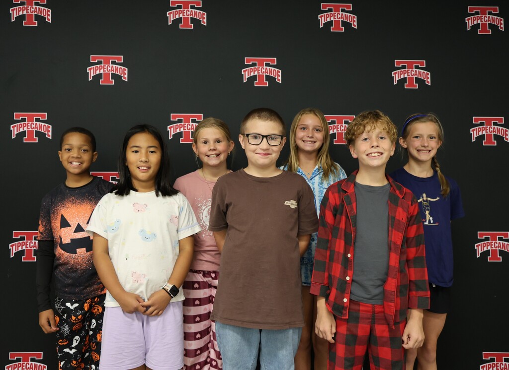 L.T. Ball Intermediate Growth Students of the Month.