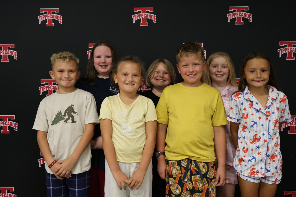 L.T. Ball Intermediate Growth Students of the Month.