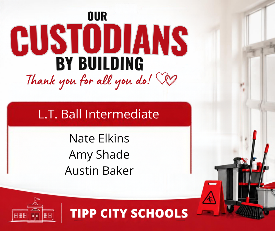 Graphic for National Custodian Appreciation Day.