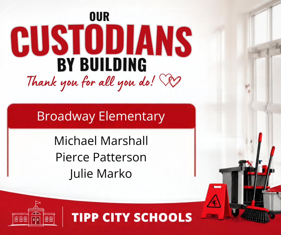 Graphic for National Custodian Appreciation Day.