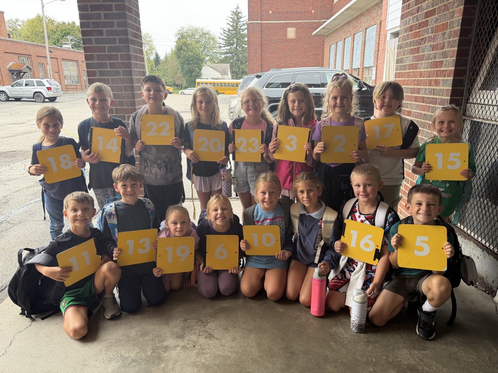 Broadway second grader bus helpers for quarter 1.