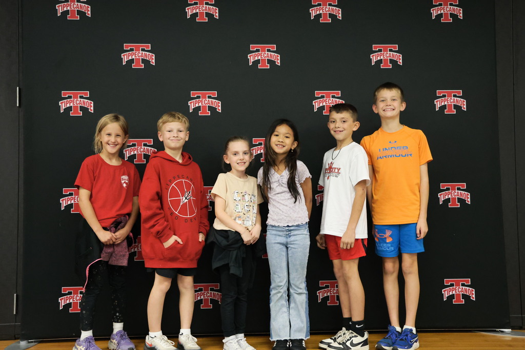 L.T. Ball Growth Students of the Month.
