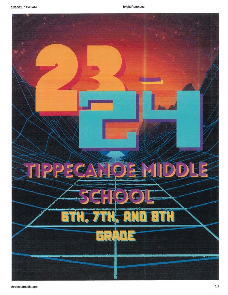 TMS Yearbook Cover