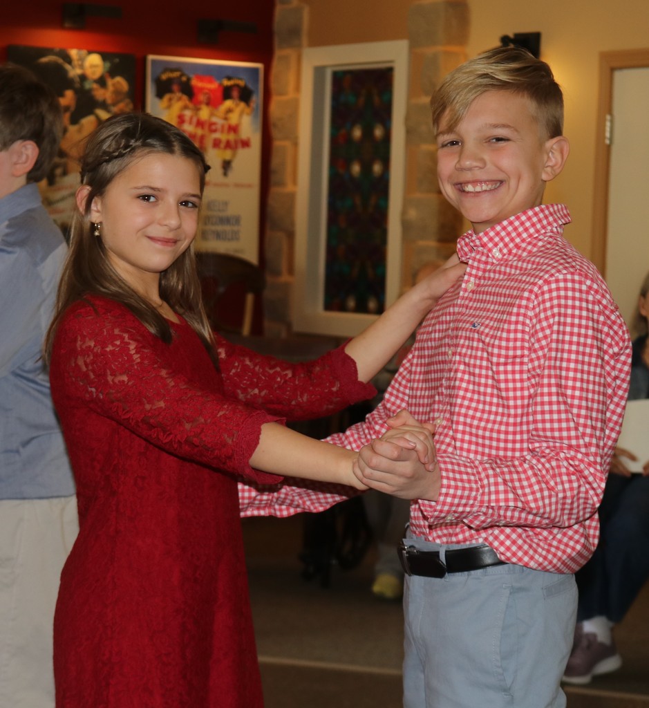 LT Ball students dance at Randall Residence.