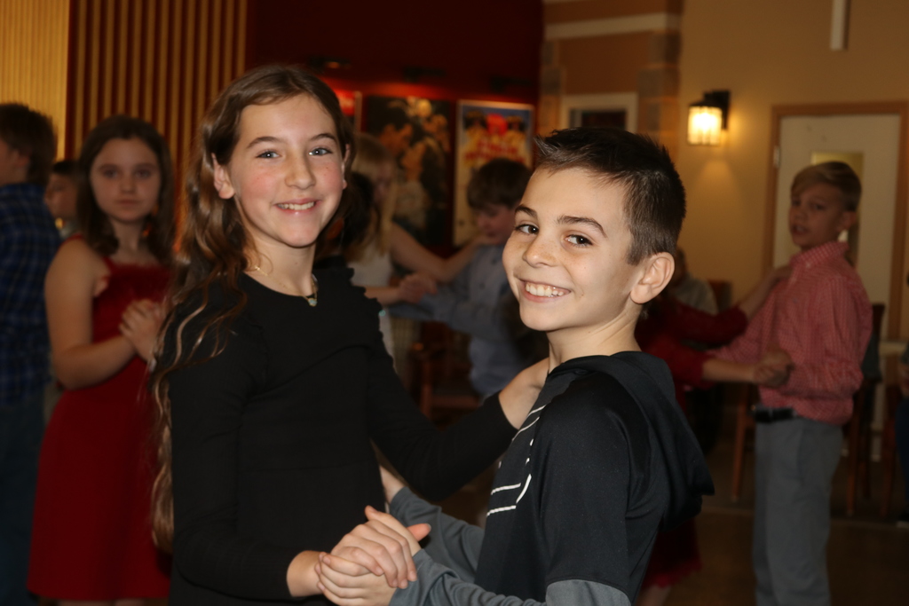 LT Ball students dance at Randall Residence.