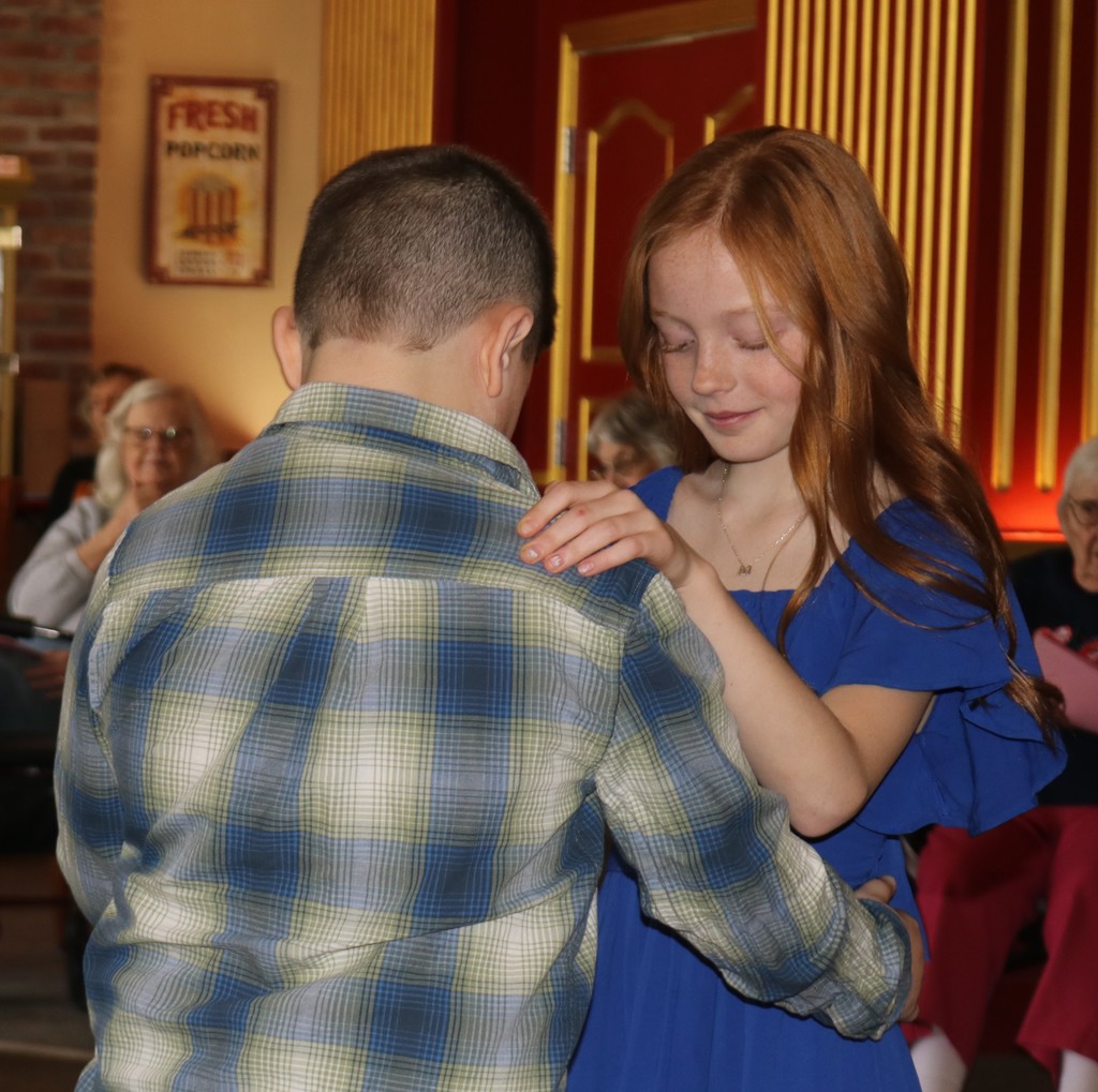 LT Ball students dance at Randall Residence.