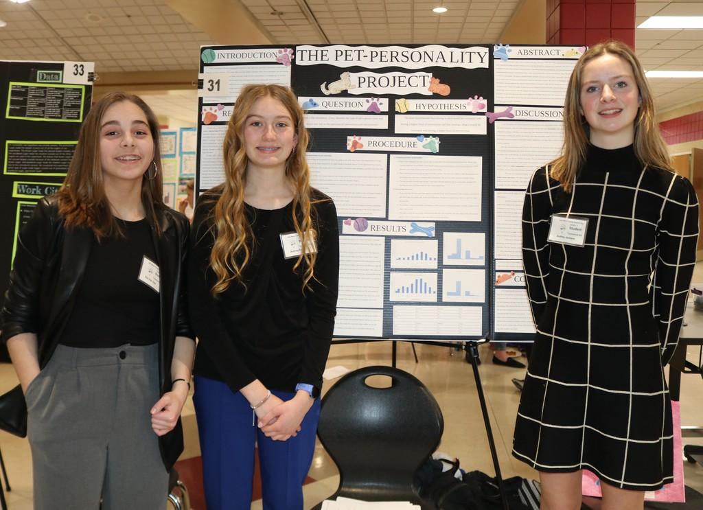 Three TMS students win second place at Miami County Science Day.