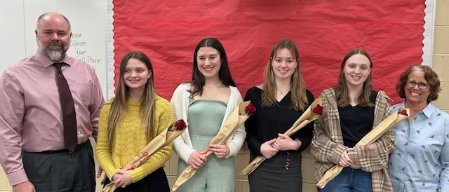 Rotary Speech contest participants.